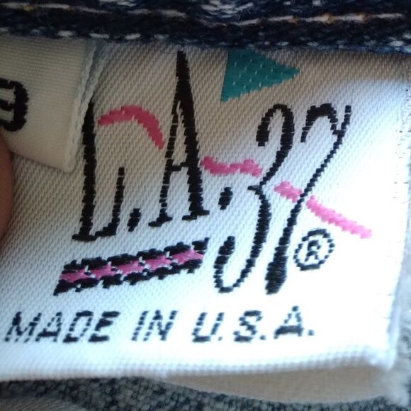 Vintage L.A. 37  LJA170 Acid Wash Denim Jeans - Picture 4 of 10